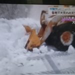 大山寺で積雪48cm！季節外れの大雪